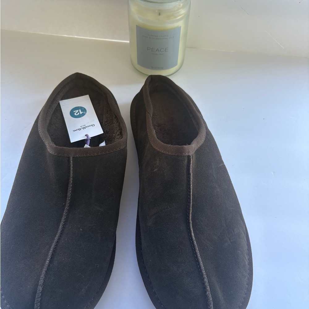 Target Men's Dark Brown Suede Loafers